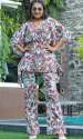 Regular wear Rayon Printed Kaftan Cord Set  thumb 3