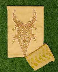 cotton suit with beautiful kashmiri embroidery definitely add elegance