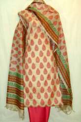 New Collection Tussar Handloom Dress Material