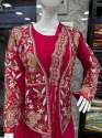 Presenting By New Party Wear designer gown With koti and Dupatta thumb 9