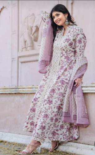 Pure Cotton Readymade Kurti Set  by rameshwar fashion