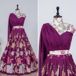 Sequence and Thread Work Stylish Lehenga Choli