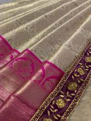 Trendy Kanjivaram Silk pure Zari lehenga  by rameshwar fashion