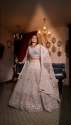Ladies Stitched Party Wear Light Pink Lehenga Choli 