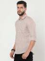 Men Stylish Linen Plain Shirt thumb 2