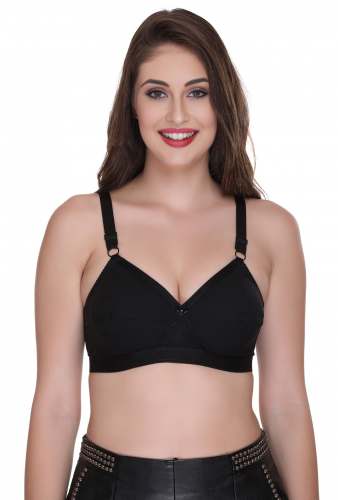 SONA Women's Everyday Cross Fit Full Coverage Non Padded Cotton Comfortable Stylish Minimizer Bra by PN Export