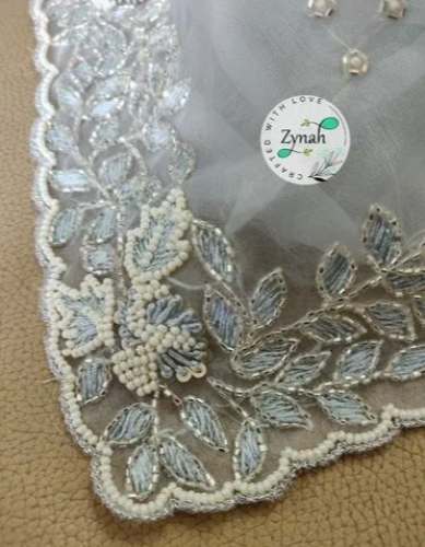 Beautiful Pure Organza CutDana Work Saree  by Zynah