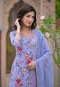 Designer Cotton 60*60 Floral Afghani Suit thumb 4