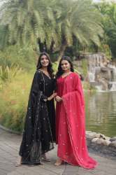 Exclusive Alia Cut Kurti With Pant and Dupatta Set 