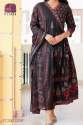 Mugal Print Anarkali Suit In Pure 60*60 Cotton Fabric  thumb 4