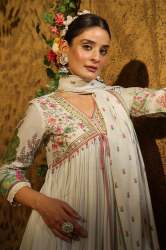 Murti Trends Launched Muslin Silk Alia Cut Suit Set 