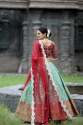 Wedding Wear Kanjivaram pattu silk Lehenga Choli thumb 4
