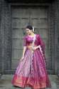Wedding Wear Kanjivaram pattu silk Lehenga Choli thumb 7