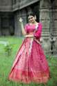 Wedding Wear Kanjivaram pattu silk Lehenga Choli thumb 8