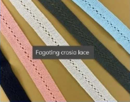 Cotton Crochet Crosia Laces by Vaibhav Fab
