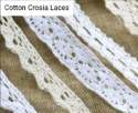 Dyed Cotton Crosia crochet lace thumb 3