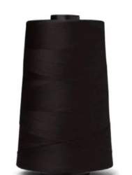 Black Spun Polyester Thread 3/25 s