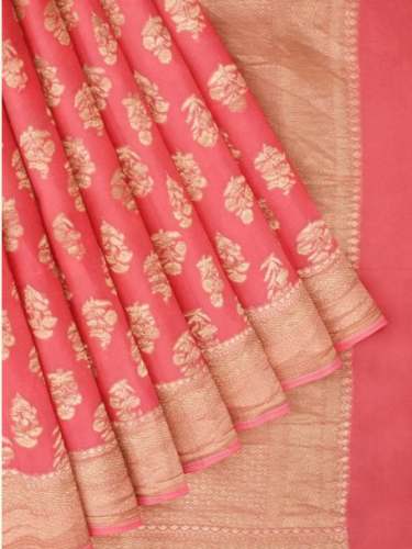 Banaras Georgette Saree by Prasiddhi Silk