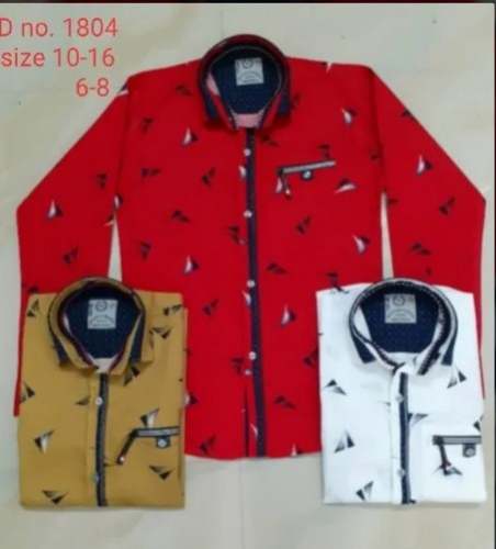 Mens Cotton Printed Shirt