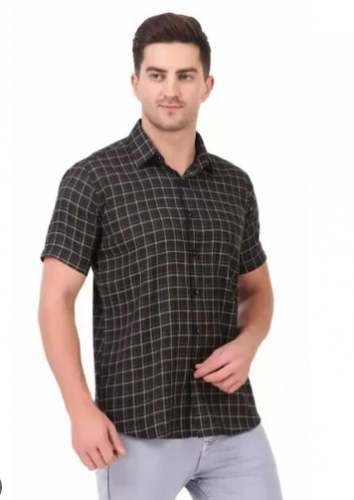 Men Check Cotton Shirts by DXB Mens Clothing