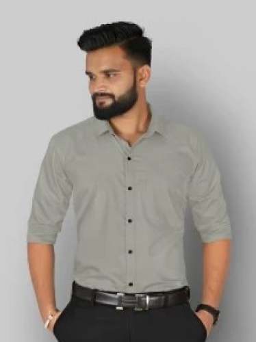 Men Plain Formal Shirts by DXB Mens Clothing