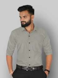 Men Plain Formal Shirts