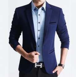 Buy Men Blue Blazer