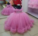 Kids Girls Party Wear Frill Frock