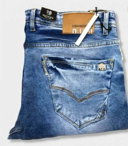 Mens Sky Blue Jeans At Wholesale Rate by Chandamama