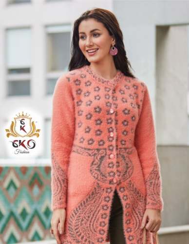 Fancy Party Wear Woolen Sweater For Women by CK Oswal