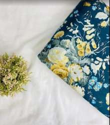 New Collection Organza Multi Color Printed Fabric