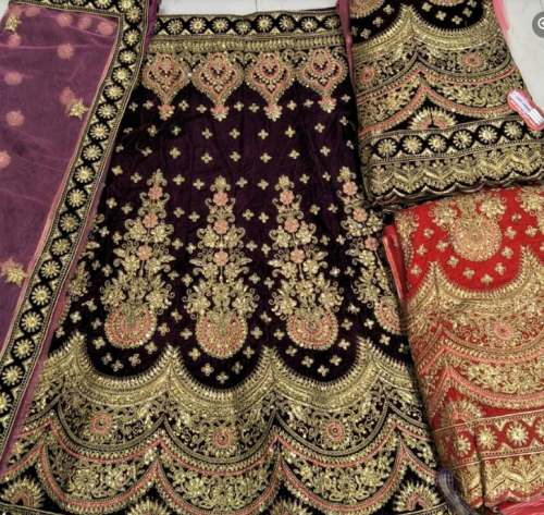 Embroidery Work Bridal Lehenga Choli