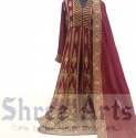 fancy-maroon-long-gown-for-women
