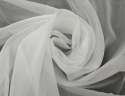 White Dyeable Nylon Organza Fabric 