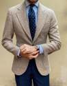 mens-brown-plain-blazer