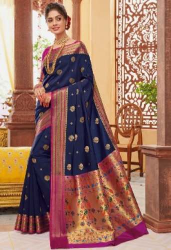 Ladies Designer Banarasi Silk Sarees by Krishnam Cloth House
