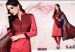 Ladies Multi Color Churidar Suit 