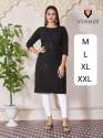Fancy Regular Wear Chikankari Kurti  thumb 1