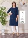 Fancy Regular Wear Chikankari Kurti  thumb 4