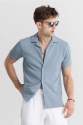 Premium Quality Mens Plain Half Sleeve Shirt  thumb 11
