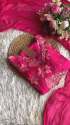 Presenting Pink Alia Cut Muslin Digital Print Suit Set  thumb 2