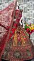 Srija 9000 Velvet Bridal Lehenga Choli  thumb 2