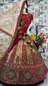 Srija 9000 Velvet Bridal Lehenga Choli  thumb 3