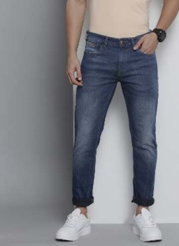 Men Dark Blue Stylish Jeans by Fashion Point Set Up