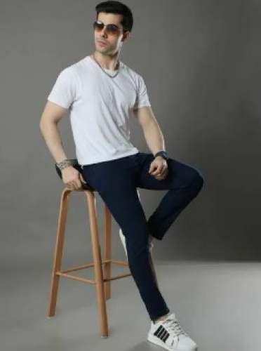 Men Styles Full Black Jeans by Fashion Point Set Up