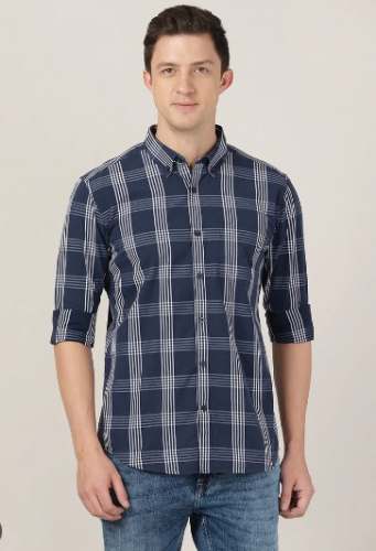 Stylish Check Shirts For Boys by Nanak Garment