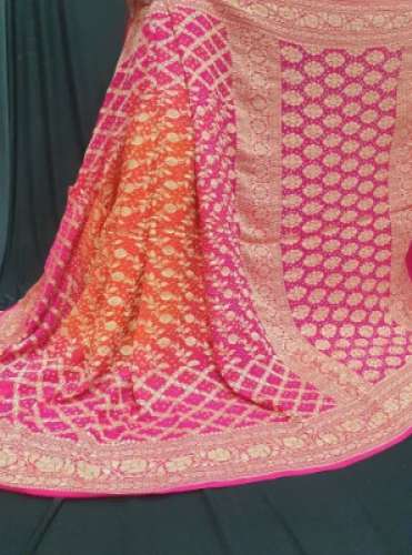 Ladies Bandhani Saree by Vijay Creations by VIJAY CREATION