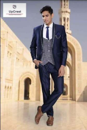 New Collection Blue Mens Suit  by Ana Garments