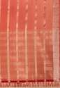 Red Casual Organza Silk Designer Mahalasa  Saree thumb 4