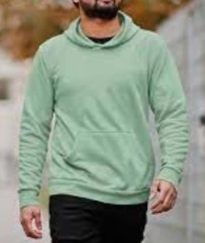 Men Pista Plain Hoodies by Poshak The Apparel Store